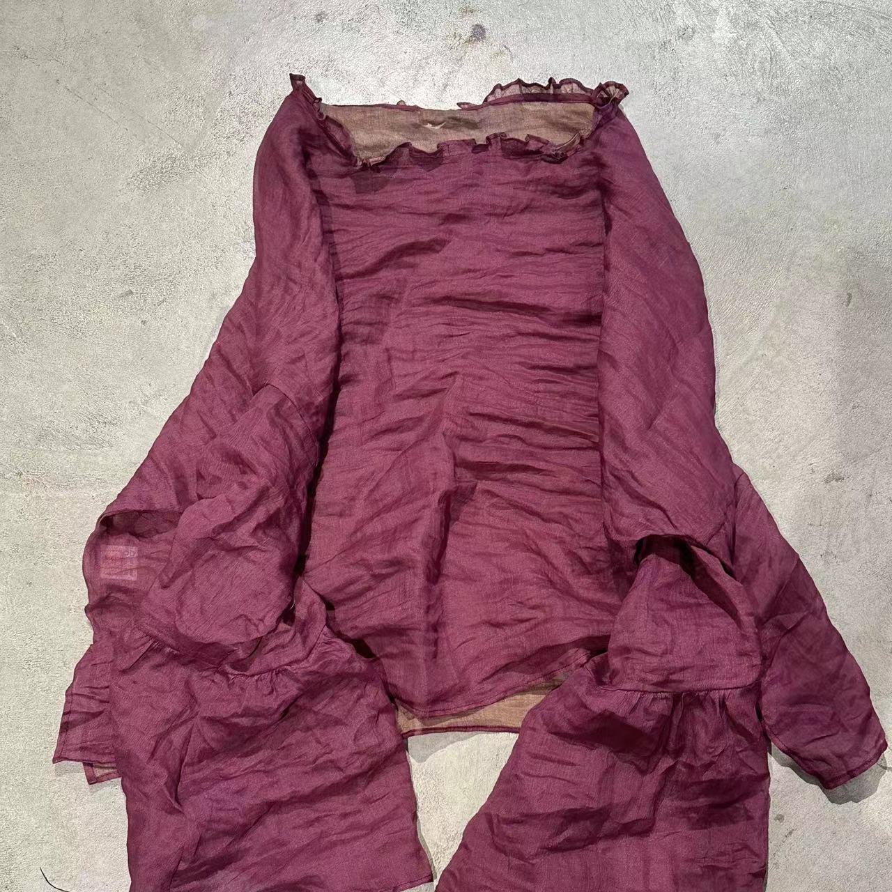 Blusa con volantes Rami