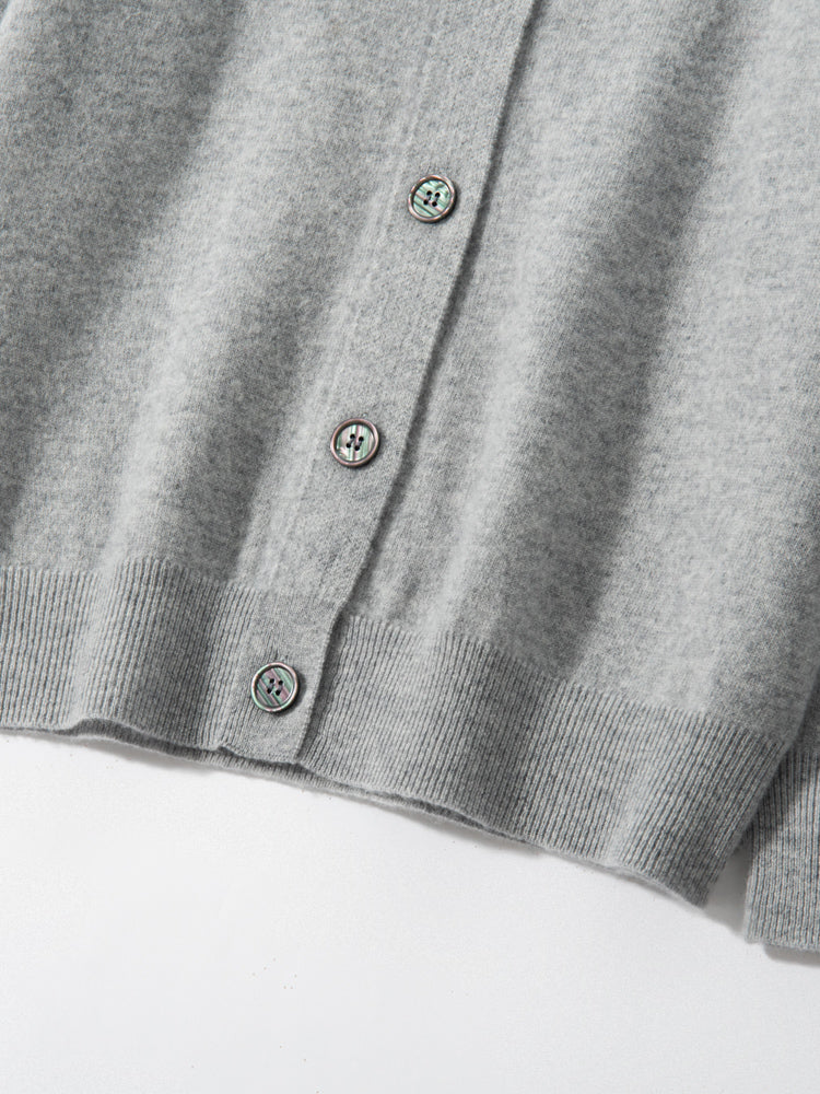 Cárdigan de cachemira Heartline