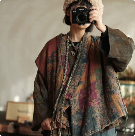 Meadow Relic Floral Cotton Vest
