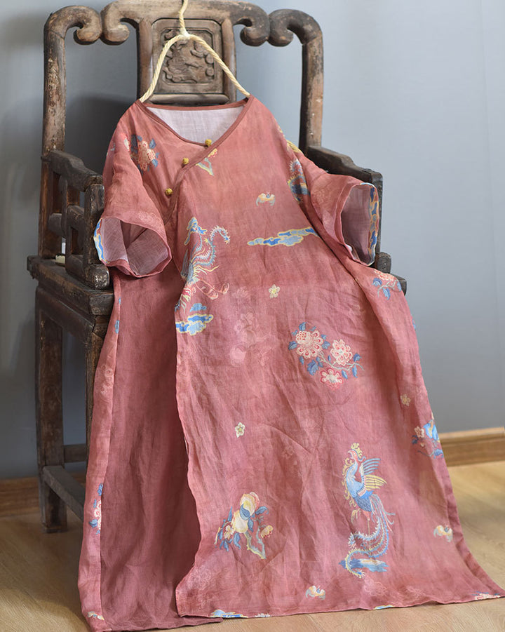 Aurelia Vintage Ramie Tunic Dress