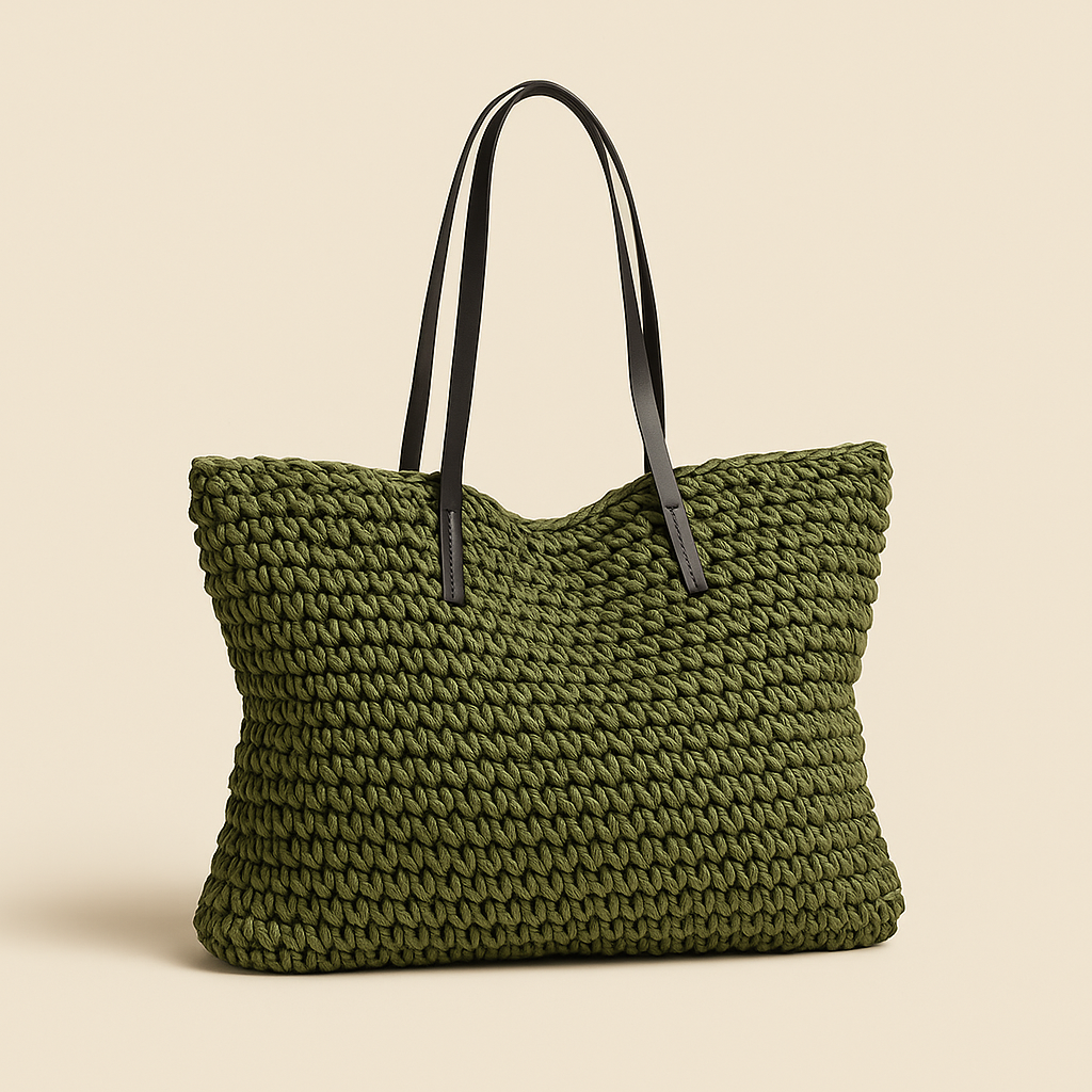 Bolso tote tejido Marea