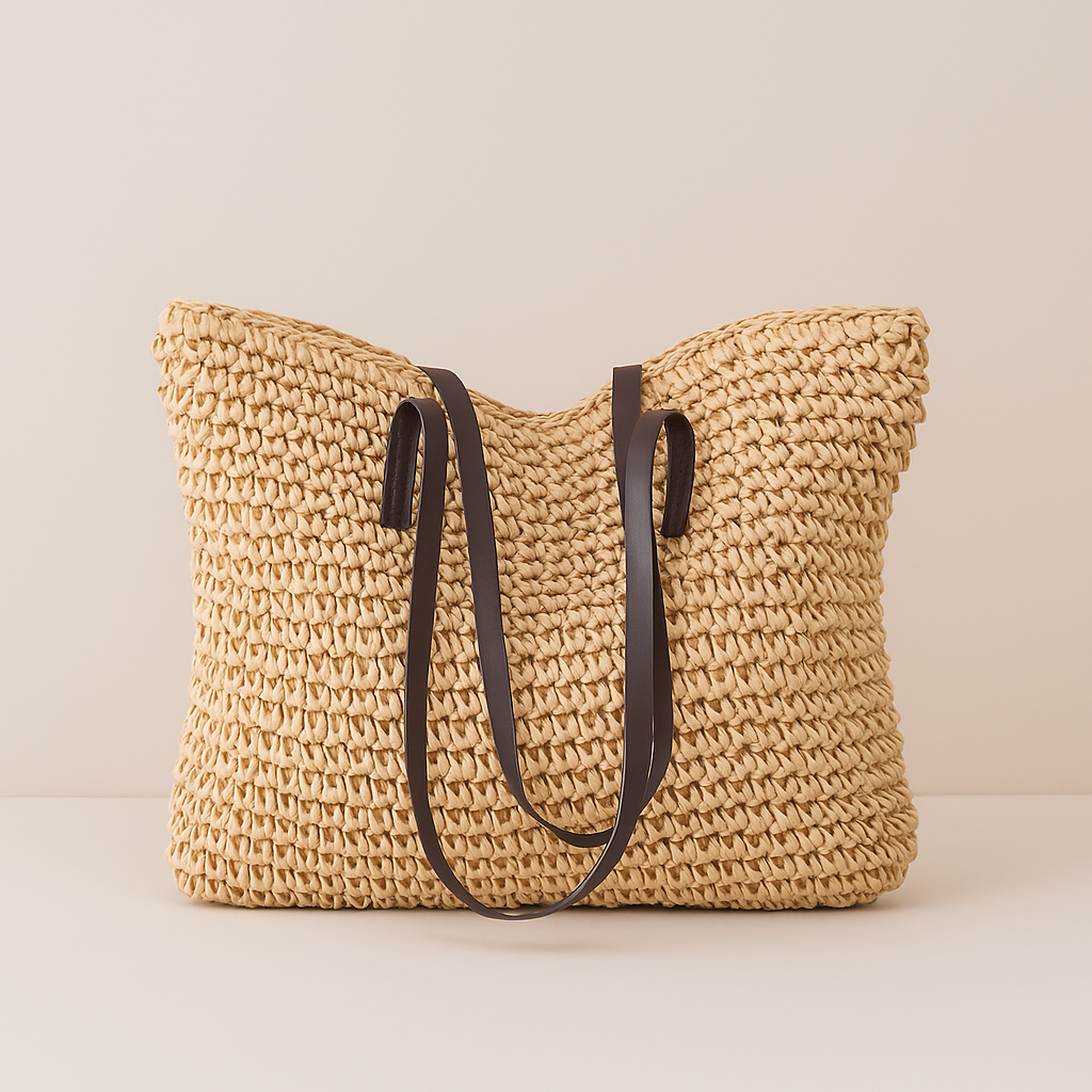 Bolso tote tejido Marea