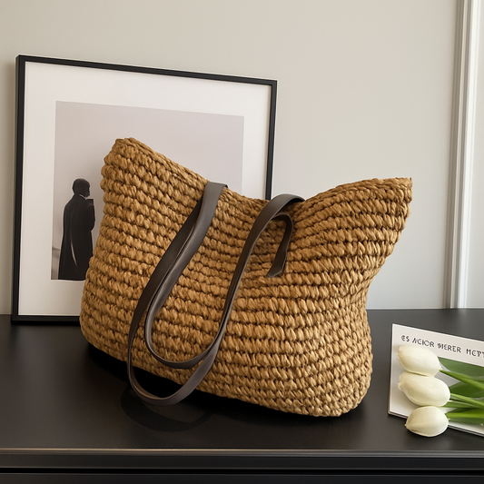 Bolso tote tejido Marea