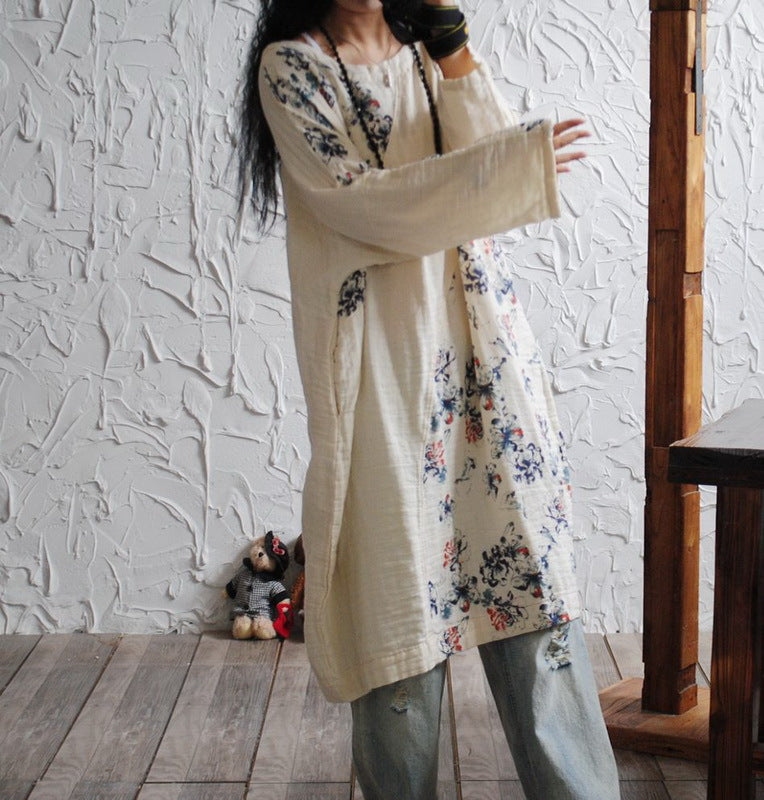 Vestido túnica Floral Breeze