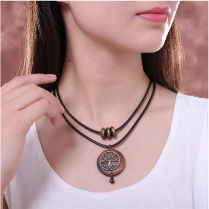 Collar Árbol de la Vida – De las Raíces al Cielo
