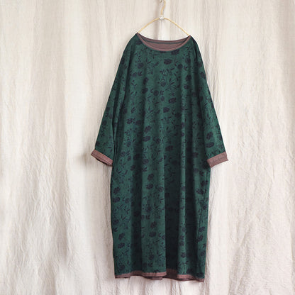 Vestido midi vintage Blossom