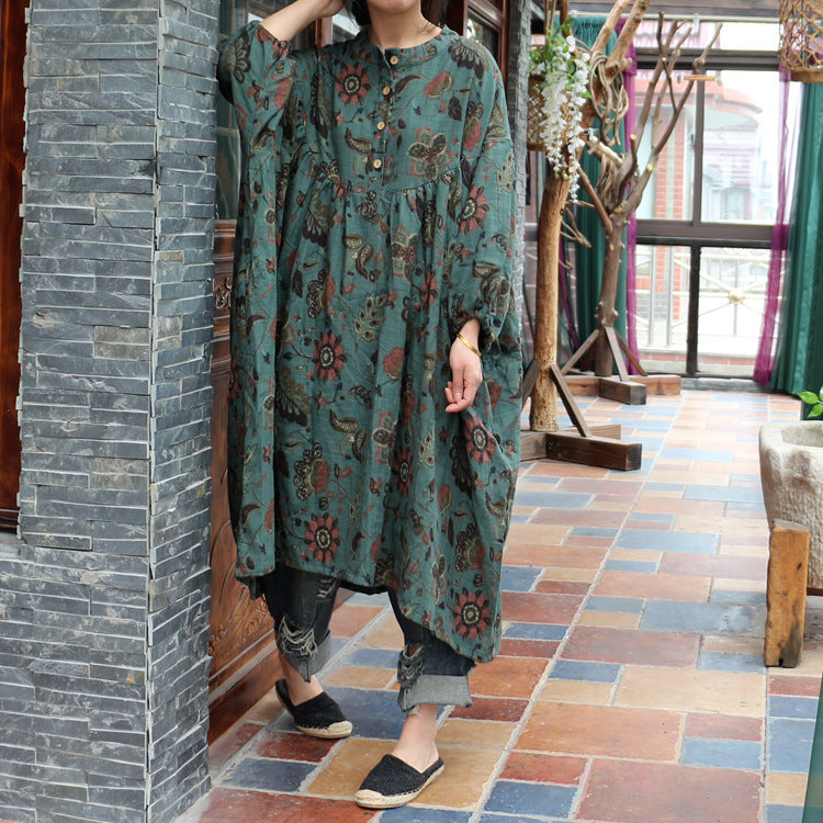 Vestido túnica Bohemian Bloom