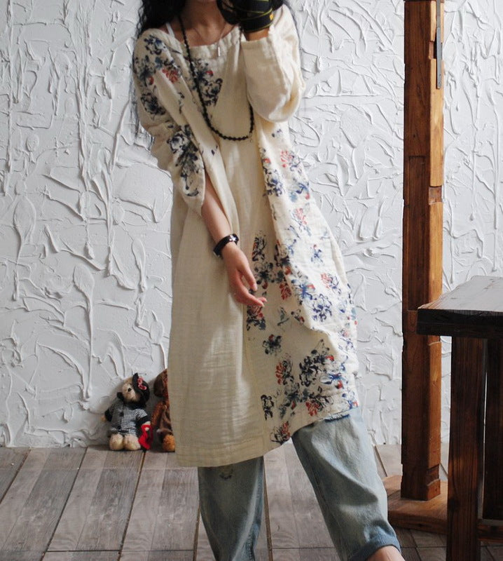 Vestido túnica Floral Breeze