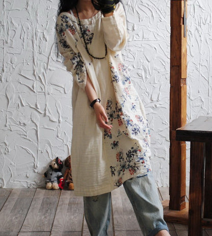 Vestido túnica Floral Breeze