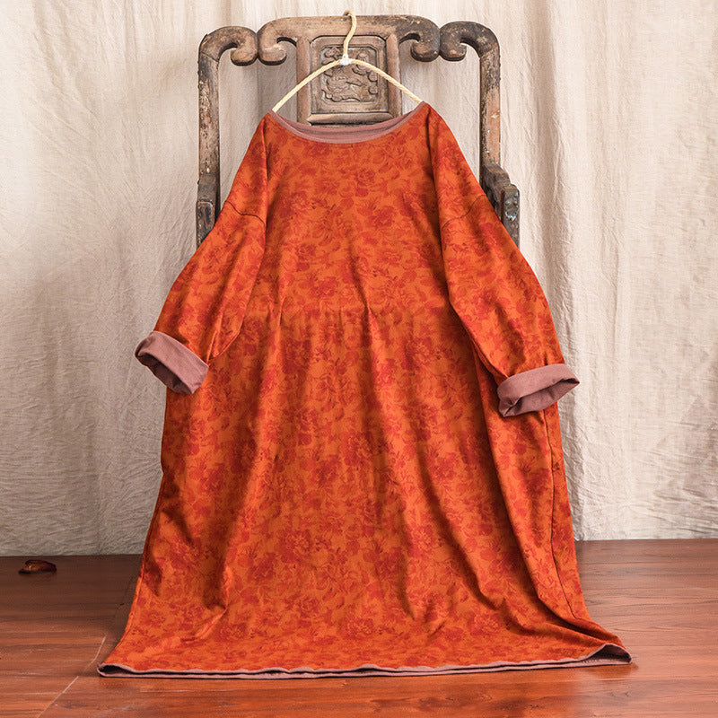 Vestido midi vintage Blossom