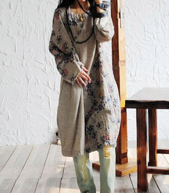 Vestido túnica Floral Breeze