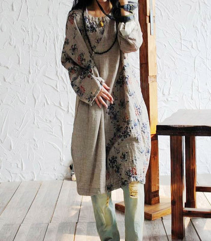 Vestido túnica Floral Breeze