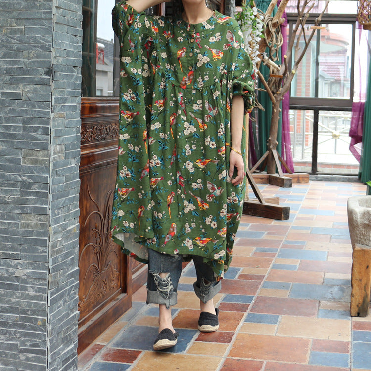 Vestido túnica Bohemian Bloom