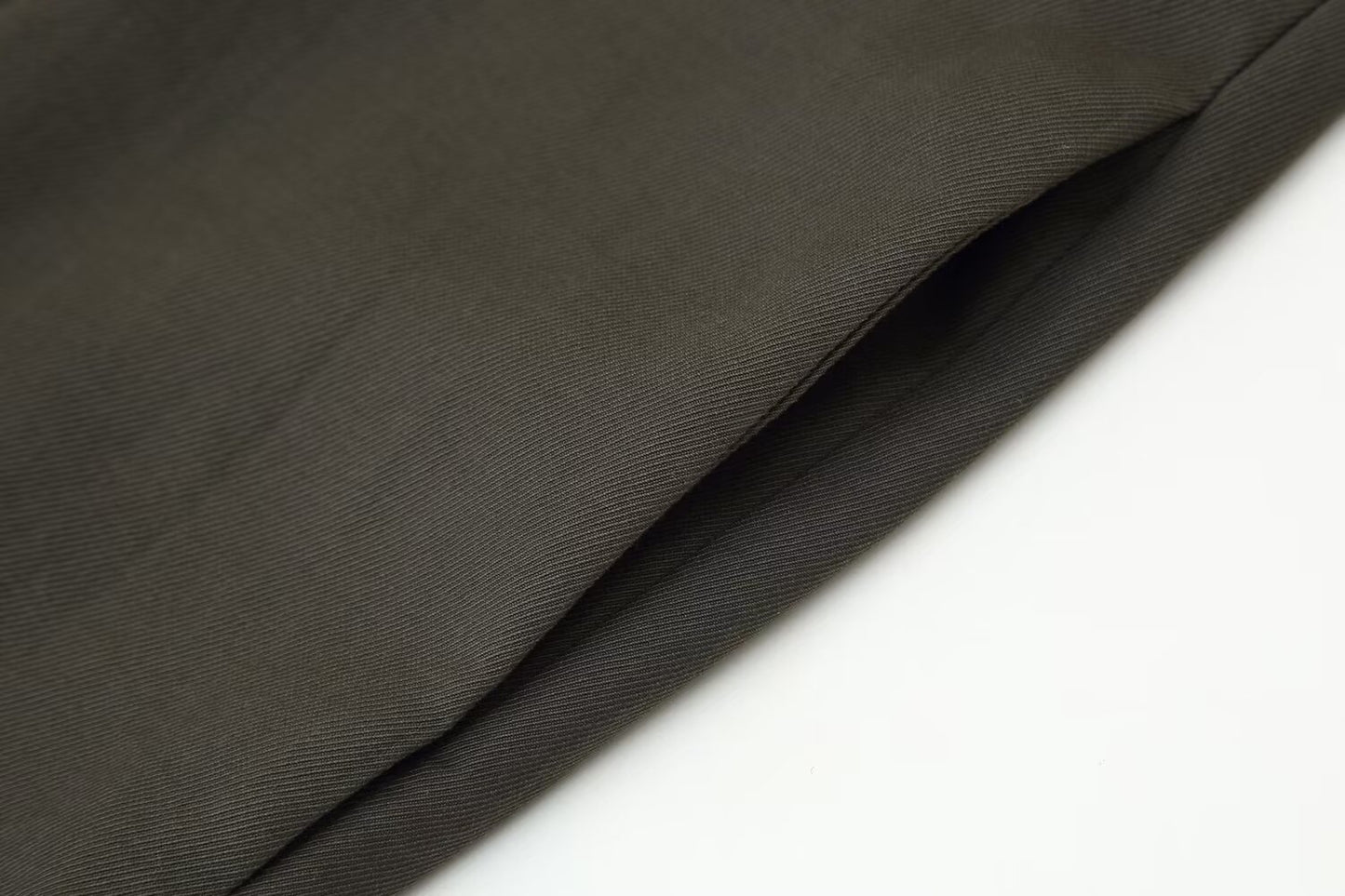 Pantalones vintage de cintura alta, plisados ​​y de pierna ancha – Corte holgado de invierno