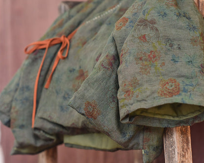 Chaqueta de contraste Vintage Bloom