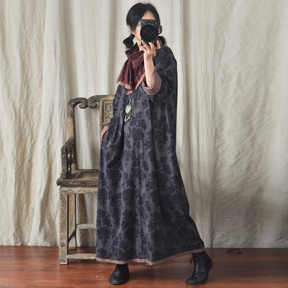 Vestido midi vintage Blossom