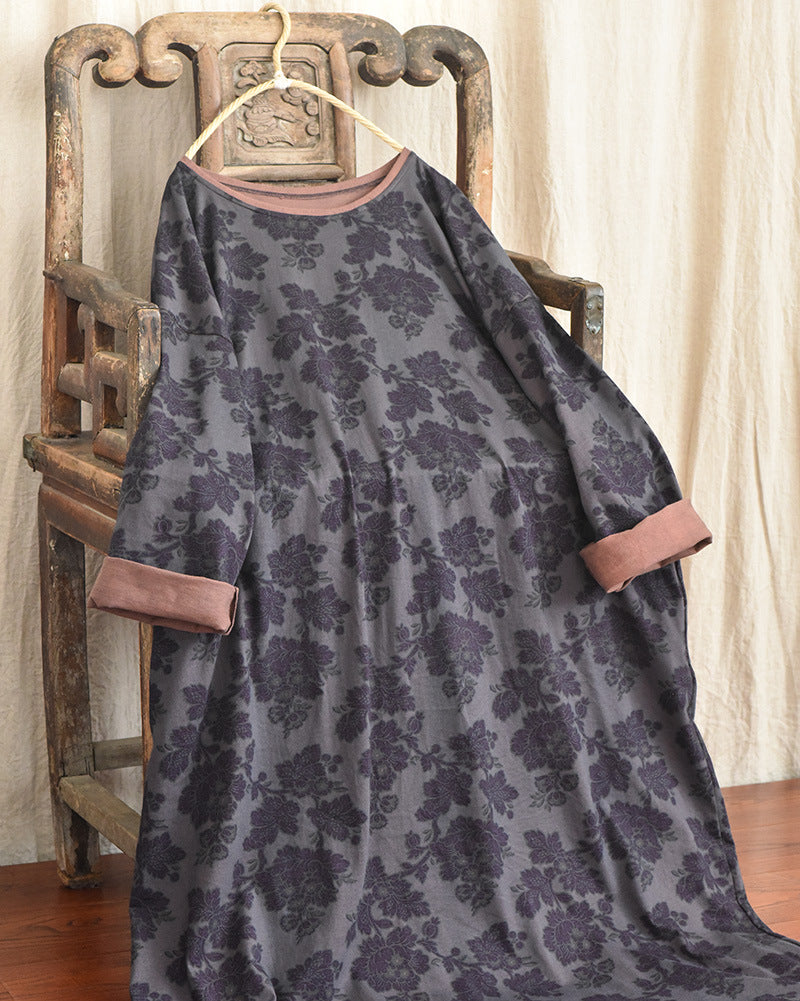 Vestido midi vintage Blossom