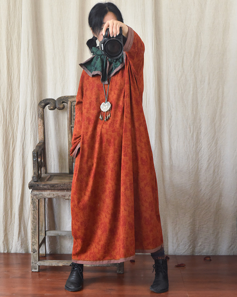 Vestido midi vintage Blossom