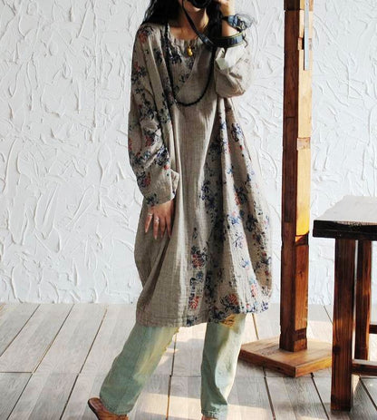 Vestido túnica Floral Breeze