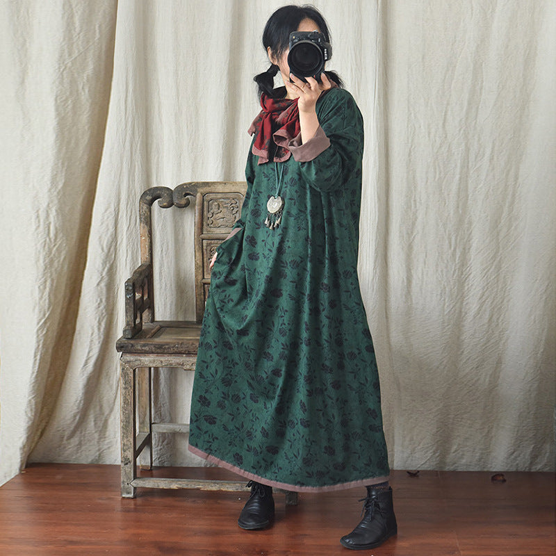 Vestido midi vintage Blossom