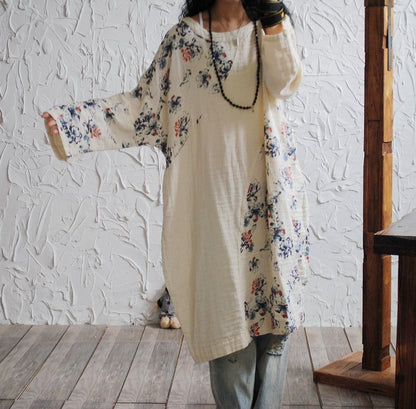 Vestido túnica Floral Breeze