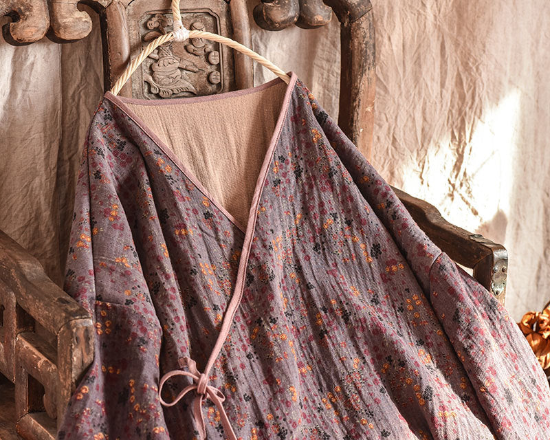 Blusa cruzada Vintage Blossom