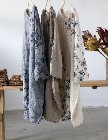 Vestido túnica Floral Breeze