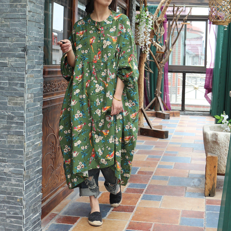 Vestido túnica Bohemian Bloom