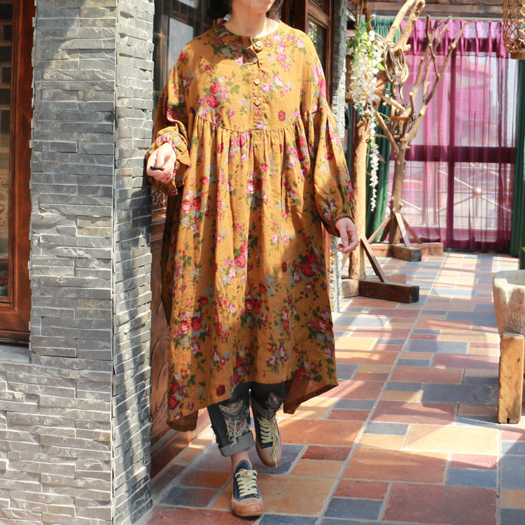 Vestido túnica Bohemian Bloom