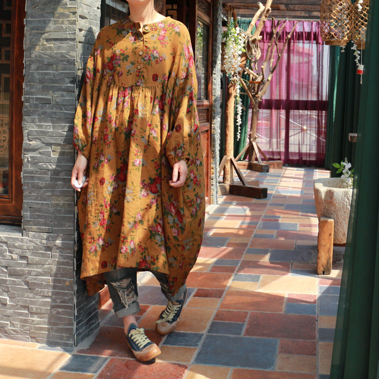 Vestido túnica Bohemian Bloom