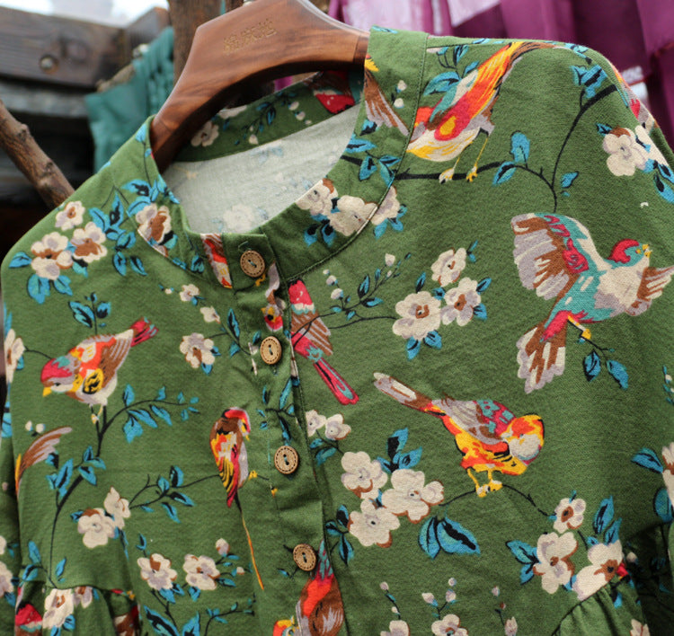 Vestido túnica Bohemian Bloom