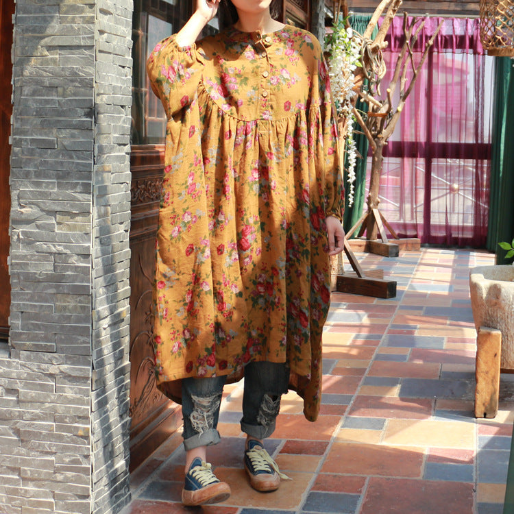 Vestido túnica Bohemian Bloom