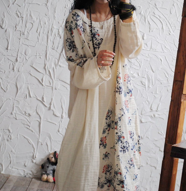 Vestido túnica Floral Breeze