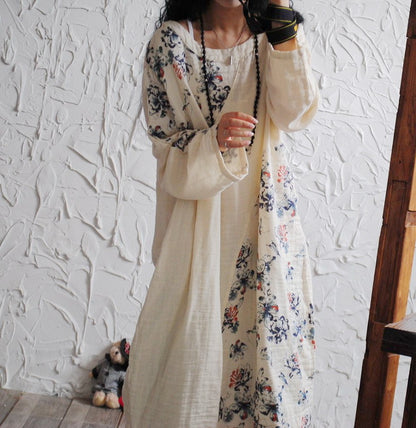 Vestido túnica Floral Breeze
