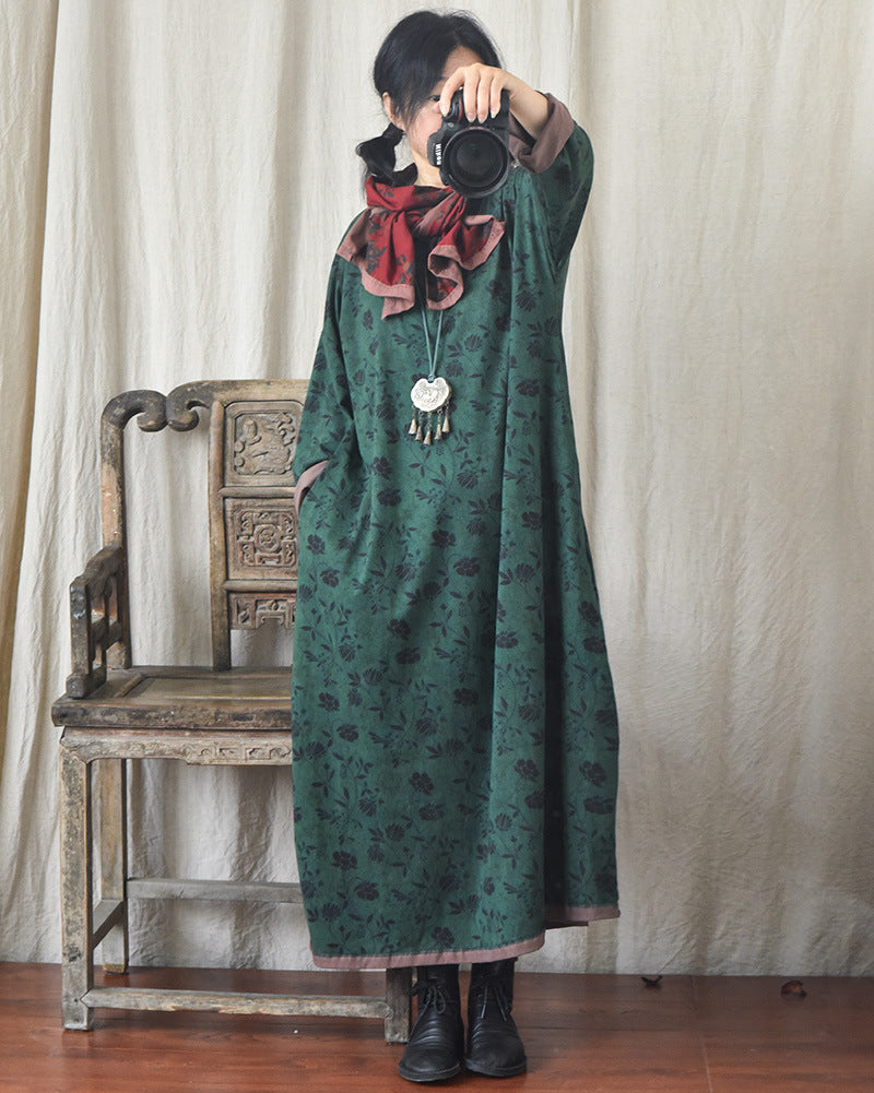 Vestido midi vintage Blossom