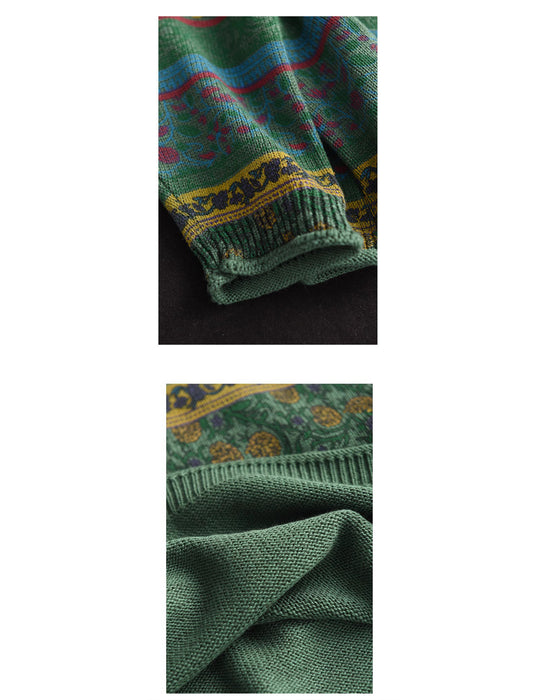 Tejido floral retro CozyBloom