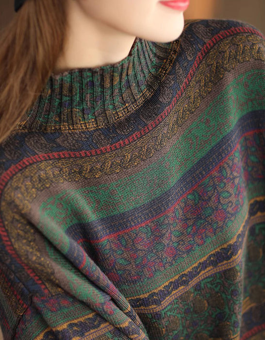 Tejido floral retro CozyBloom