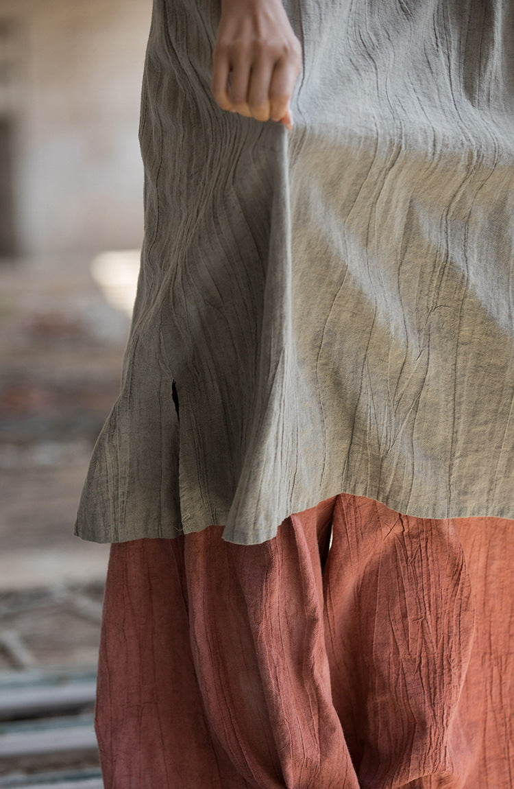 Vestido Túnica de Lino y Algodón – Estilo Natural Boho