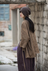 Chaqueta estilo kimono bohemio vintage