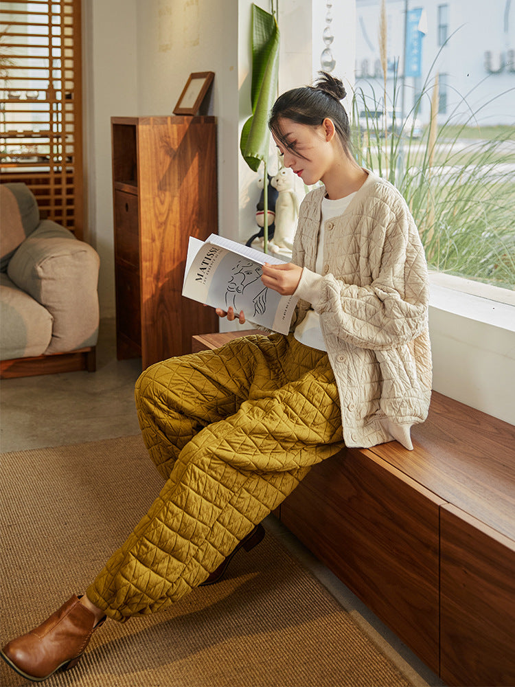 Pantalón acolchado cómodo