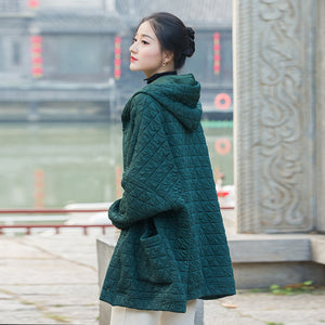 Chaqueta acolchada extragrande y acogedora