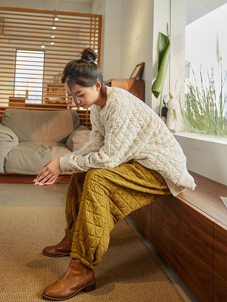 Pantalón acolchado cómodo