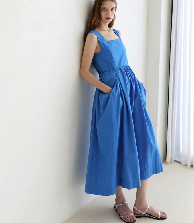 Vestido midi BlueEase
