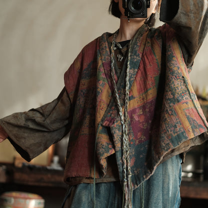 Meadow Relic Floral Cotton Vest