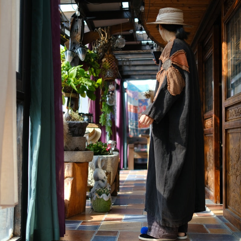 Flor de patchwork vintage