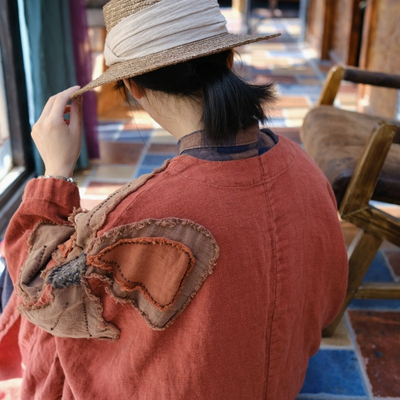 Flor de patchwork vintage