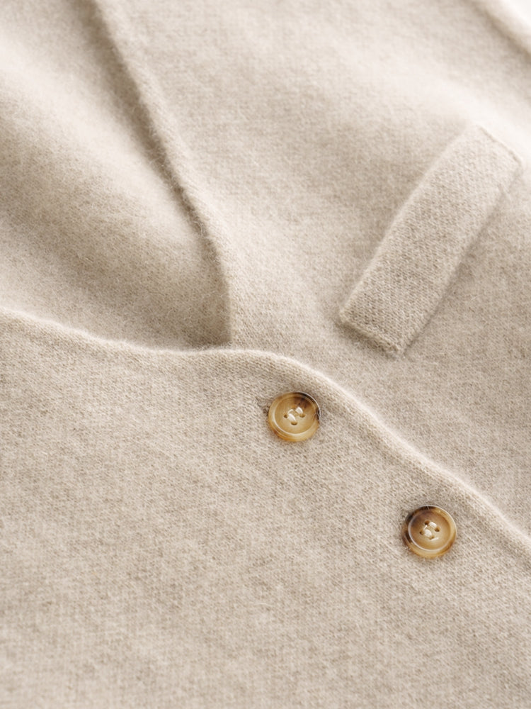 Chaleco de cachemira noble