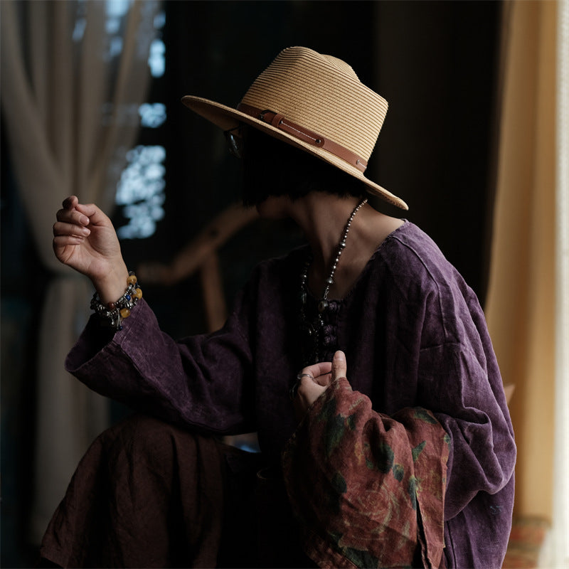 Women's Oversized Vintage Breeze Linen Shirt – Lightweight and Breathable