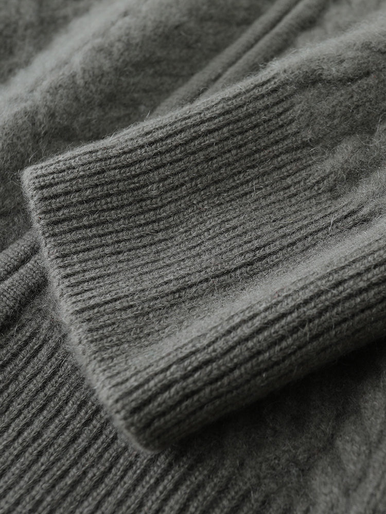 Cárdigan de mezcla de cachemira Heritage