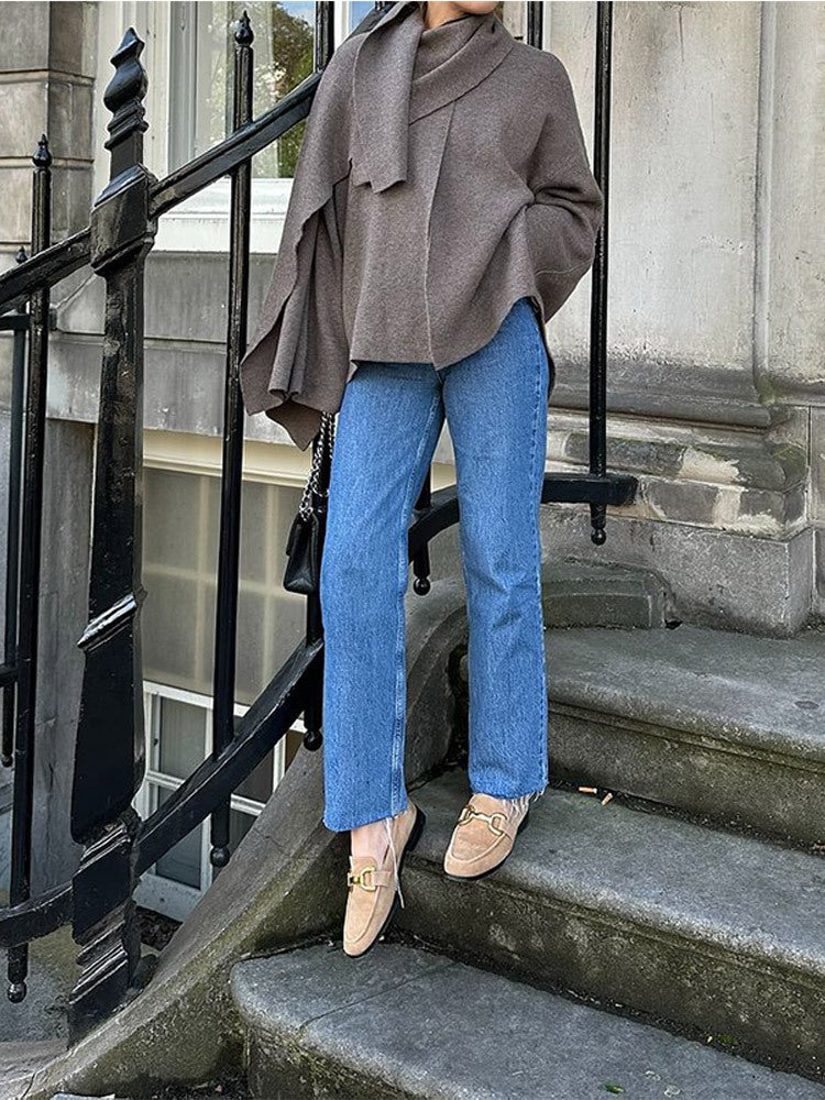 Abrigo corto estilo capa Vivian